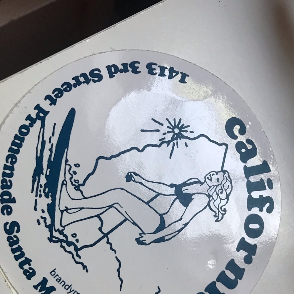 brandy melville stickers (w/vans,glossier&zumiez) - Picture 3 of 4